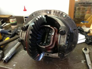 Here is the differential, all fixed and ready to go back in!